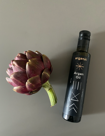 Artichoke with an Argan Oil Dipping Sauce